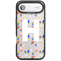 Personalised Abstract Floral Initial