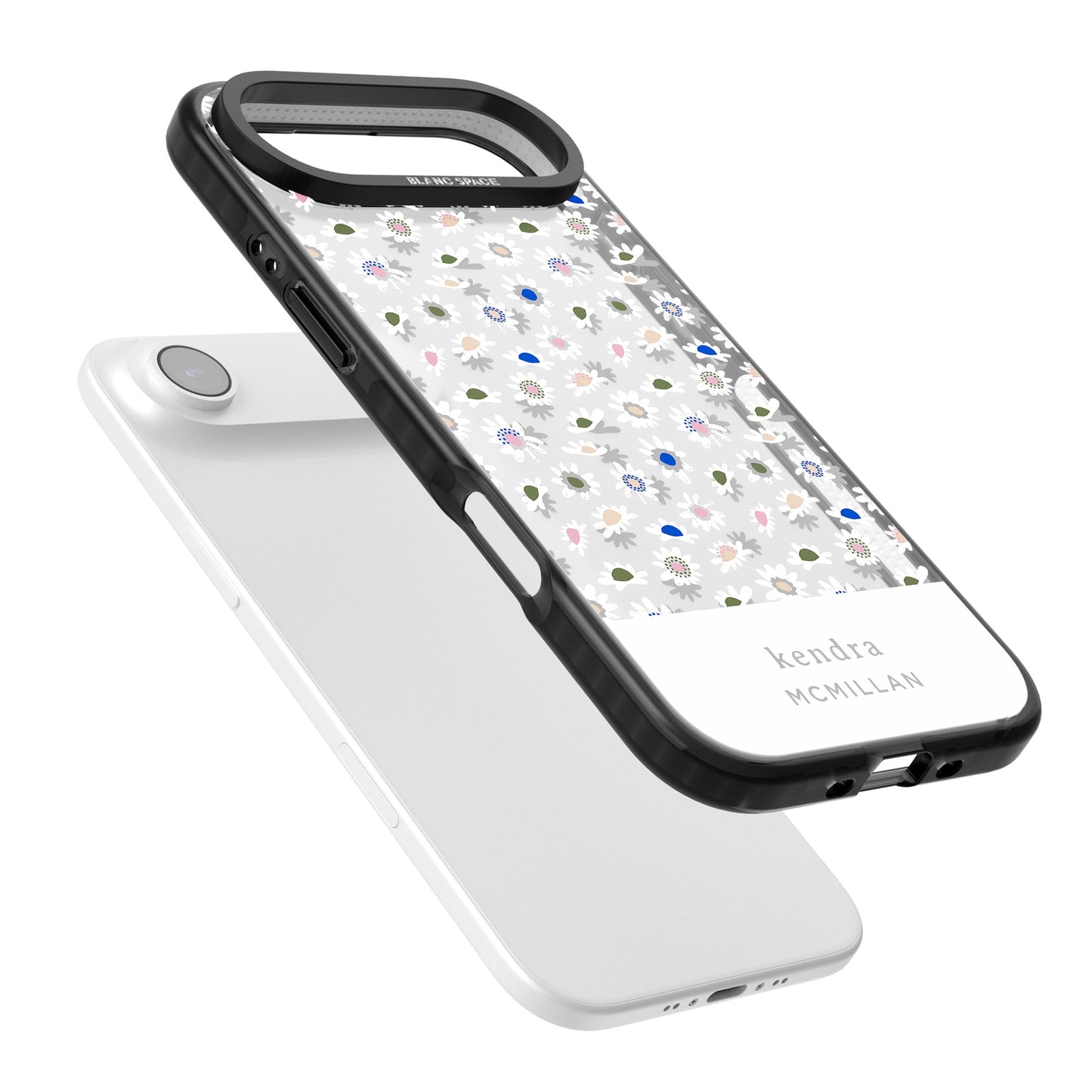 Personalised Grey & White Daisies