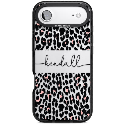 Personalised Cursive Leopard Spots
