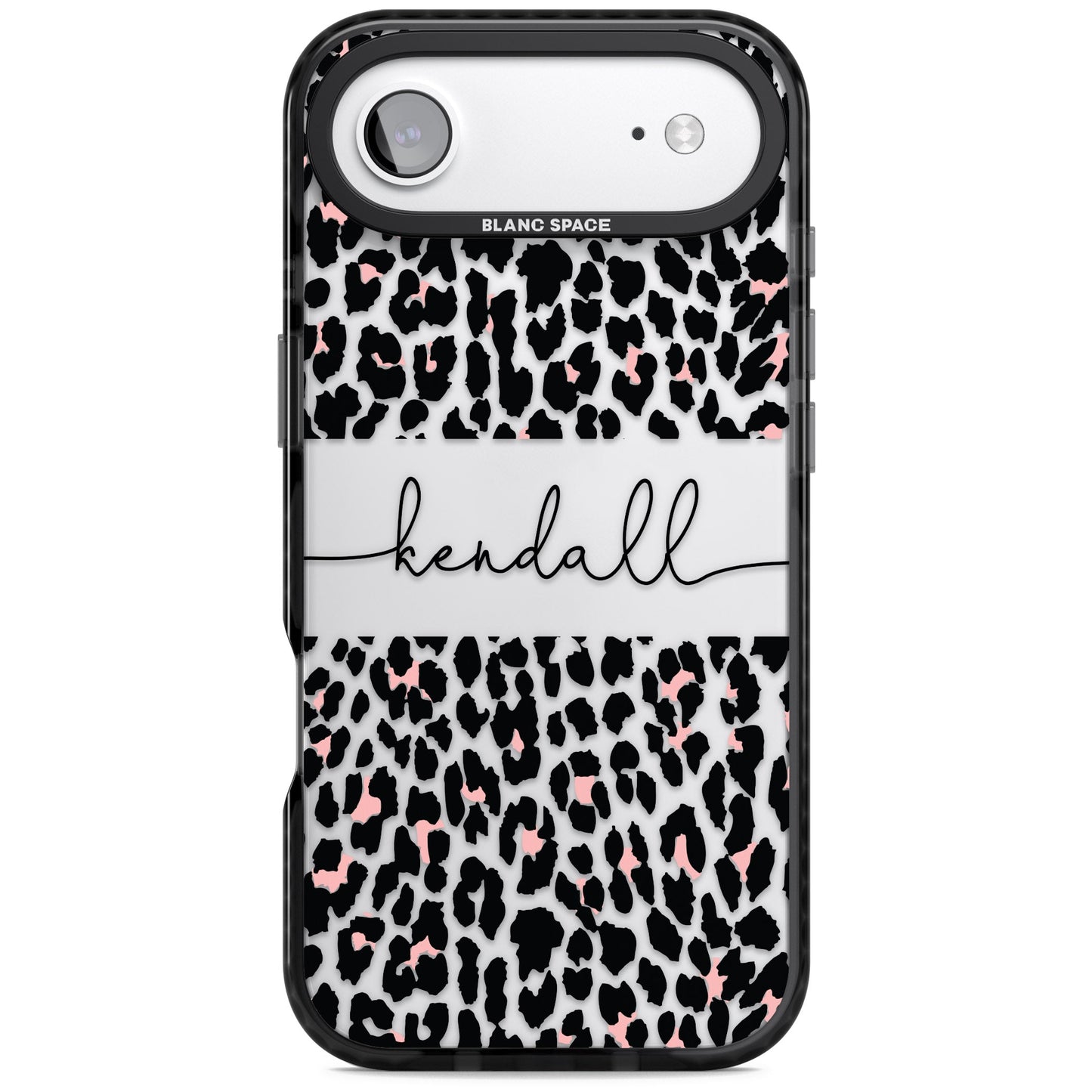 Personalised Cursive Leopard Spots