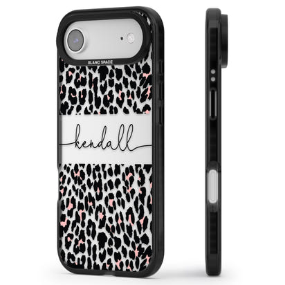 Personalised Cursive Leopard Spots