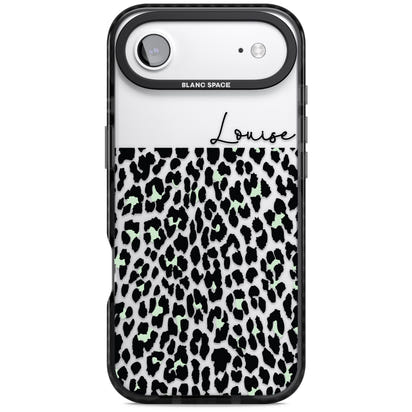 Personalised Seafoam Leopard