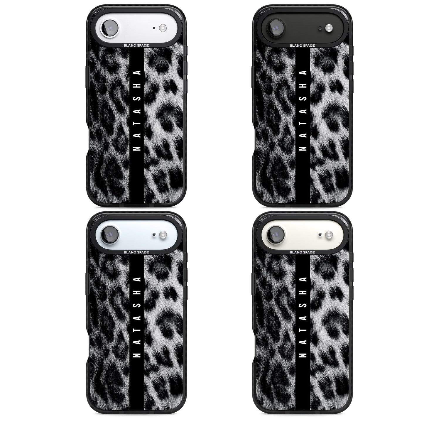 Personalised Snow Leopard Print