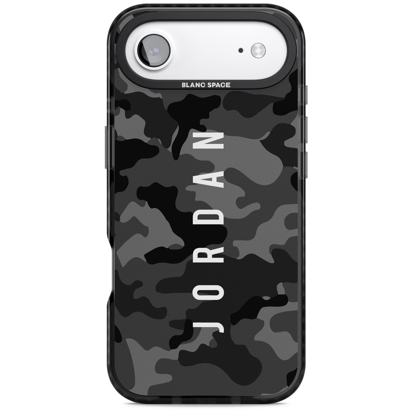 Personalised Black Camouflage Name