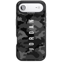Personalised Black Camouflage Name
