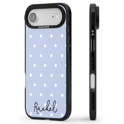Personalised Simple Light Blue Dots