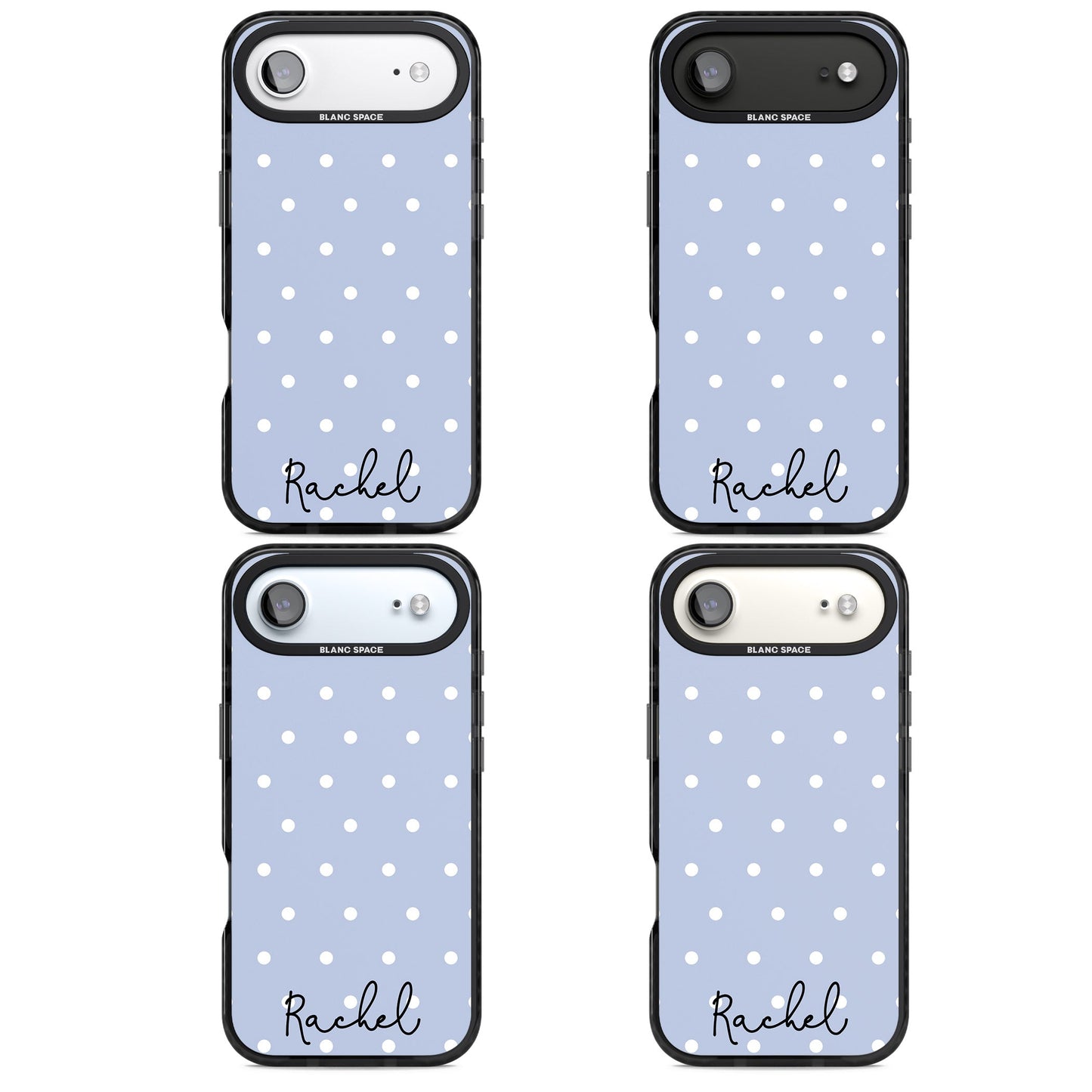 Personalised Simple Light Blue Dots