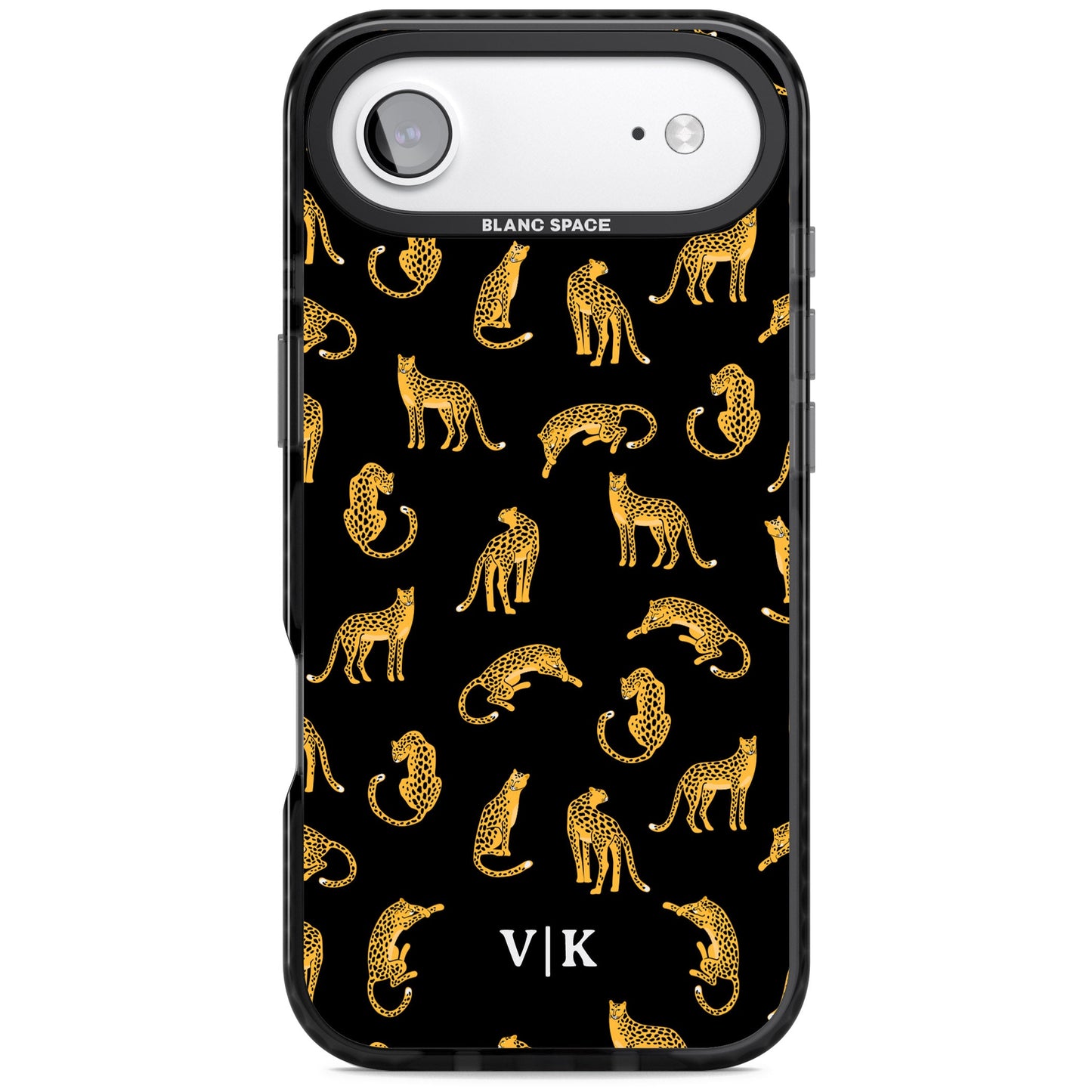 Personalised Gold Cheetah Pattern