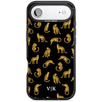 Personalised Gold Cheetah Pattern