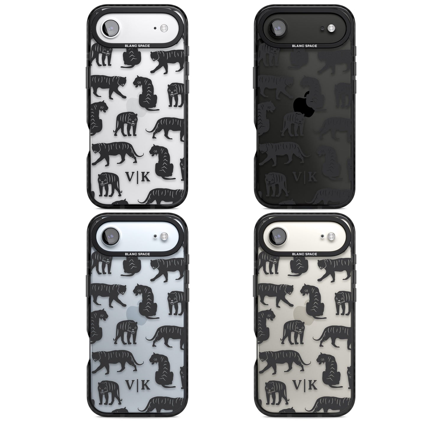 Personalised Tiger Silhouettes