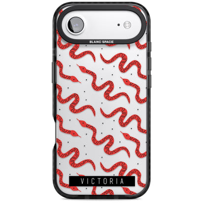 Personalised Red Snake Pattern