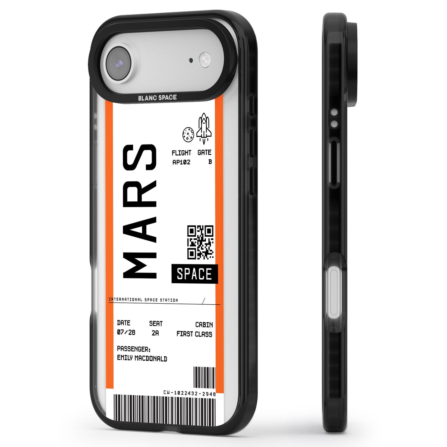 Personalised Mars Travel Ticket