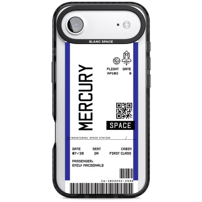 Personalised Mercury Travel Ticket
