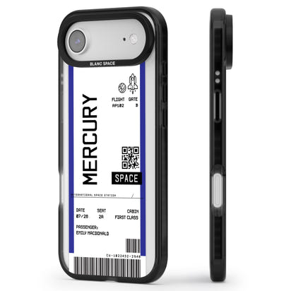 Personalised Mercury Travel Ticket