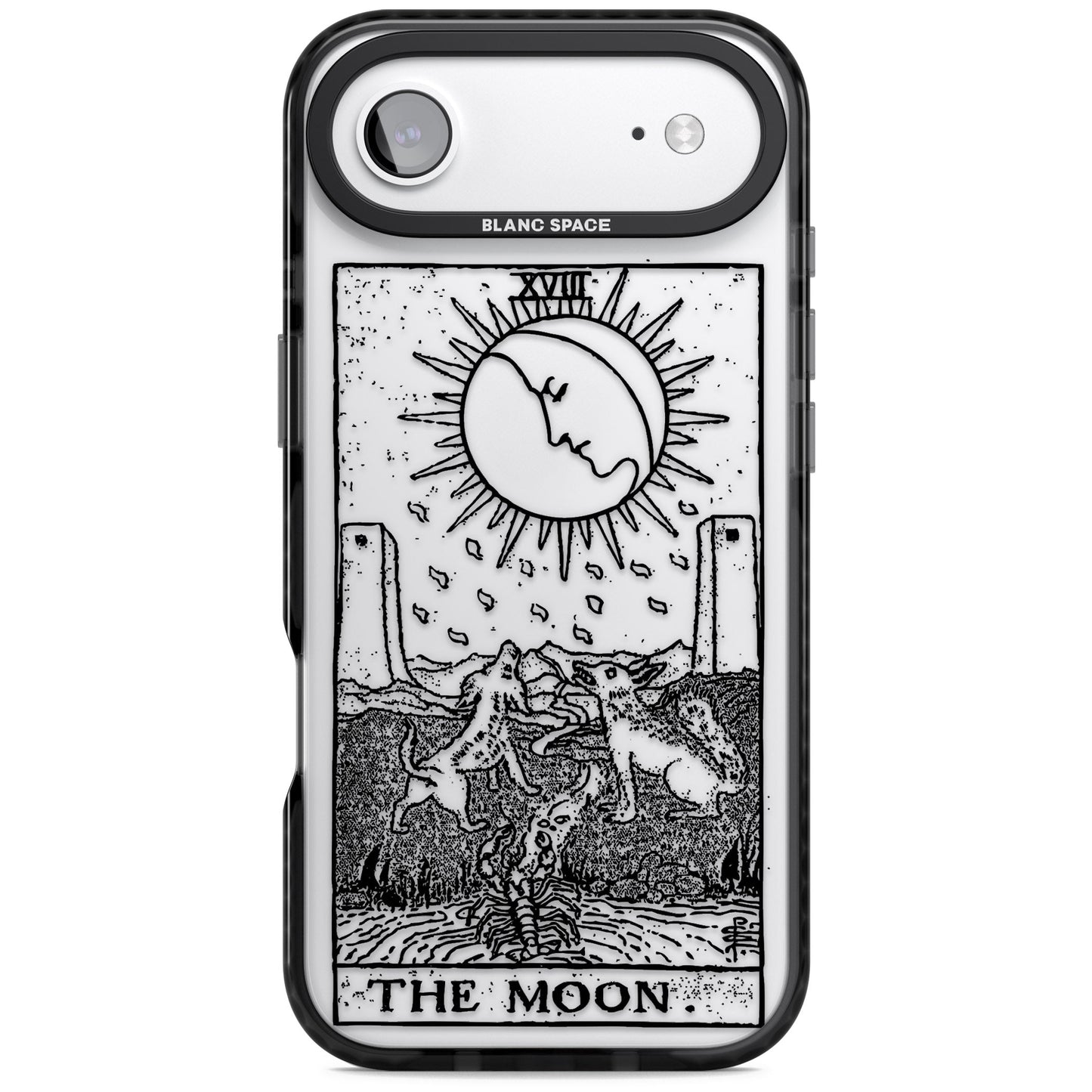 Personalised The Moon Tarot Card (Clear)