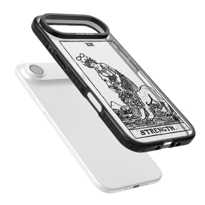 Personalisierte Stärke-Tarotkarte (Transparent)