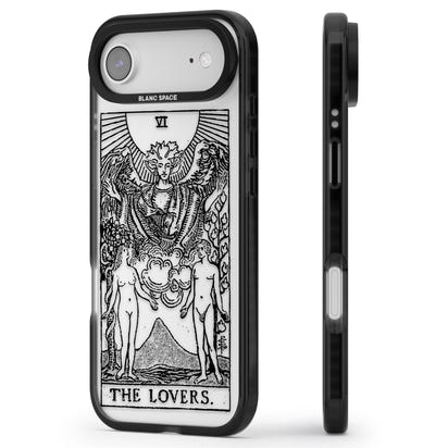 Personalisierte Tarotkarte „Die Liebenden“ (Transparent)