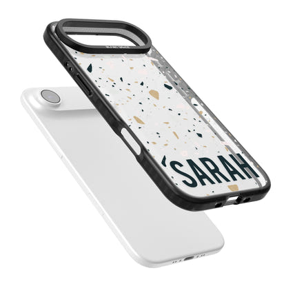 Personalised Terrazzo Blue, Pink, Brown