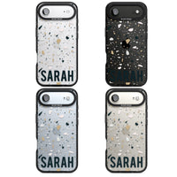 Personalised Terrazzo Blue, Pink, Brown