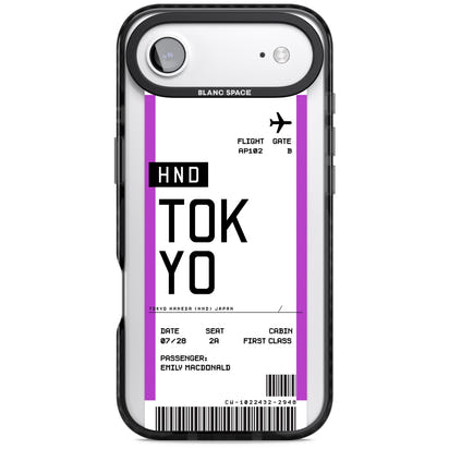 Personalised Tokyo Boarding Pass