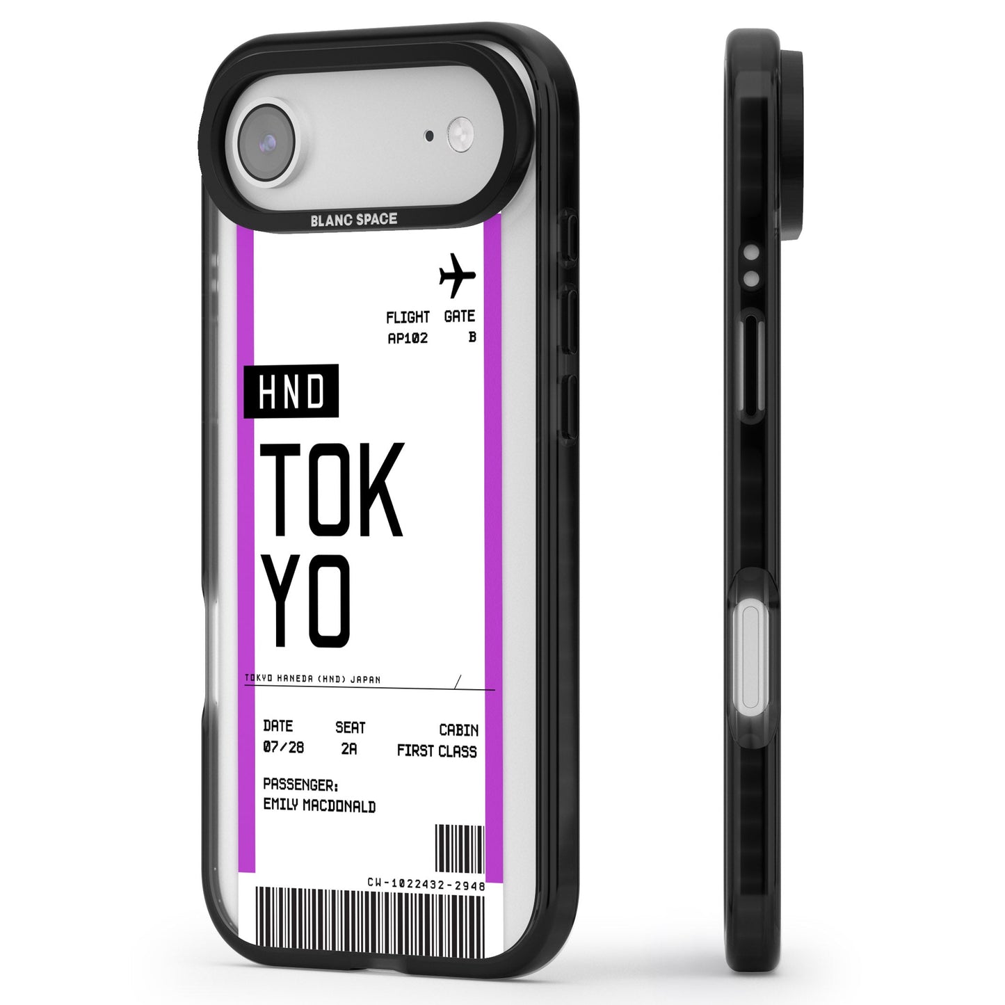 Personalised Tokyo Boarding Pass