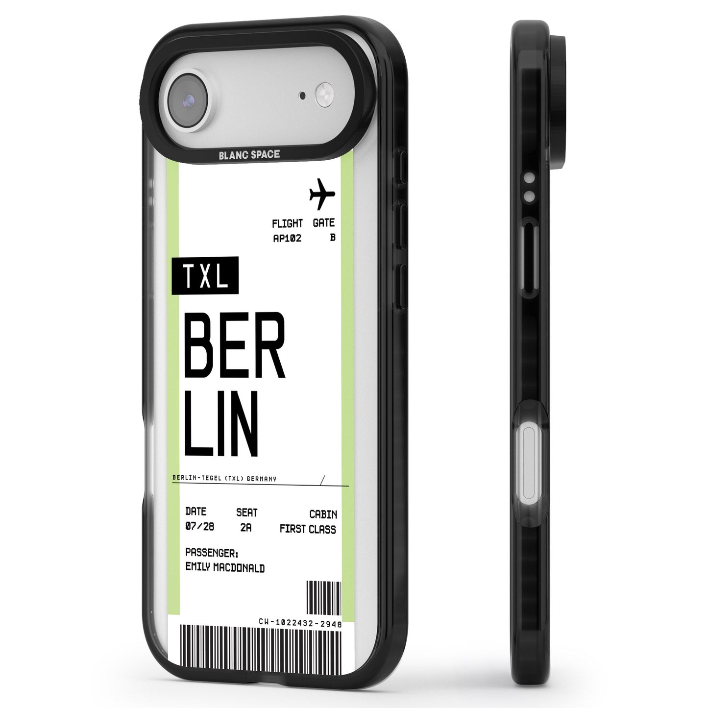 Personalised Berlin Boarding Pass