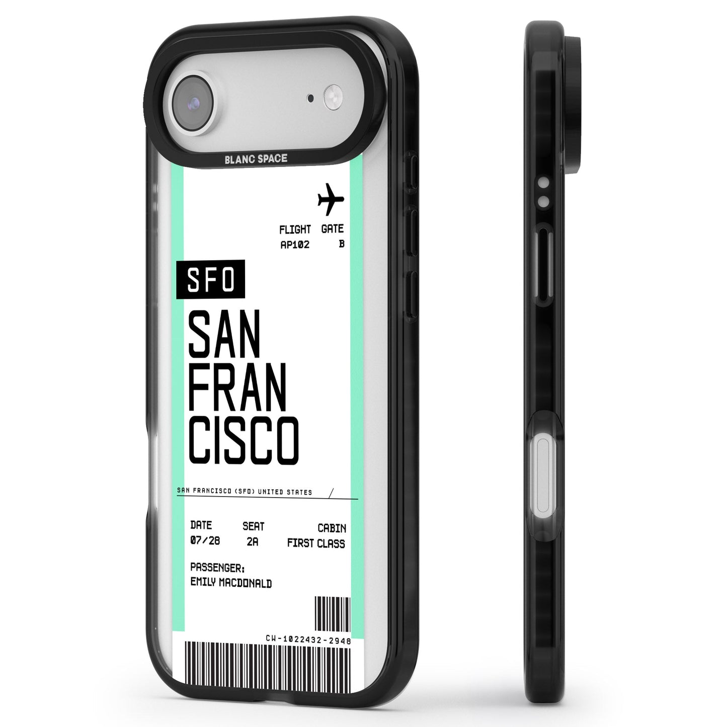 Personalised San Francisco Boarding Pass