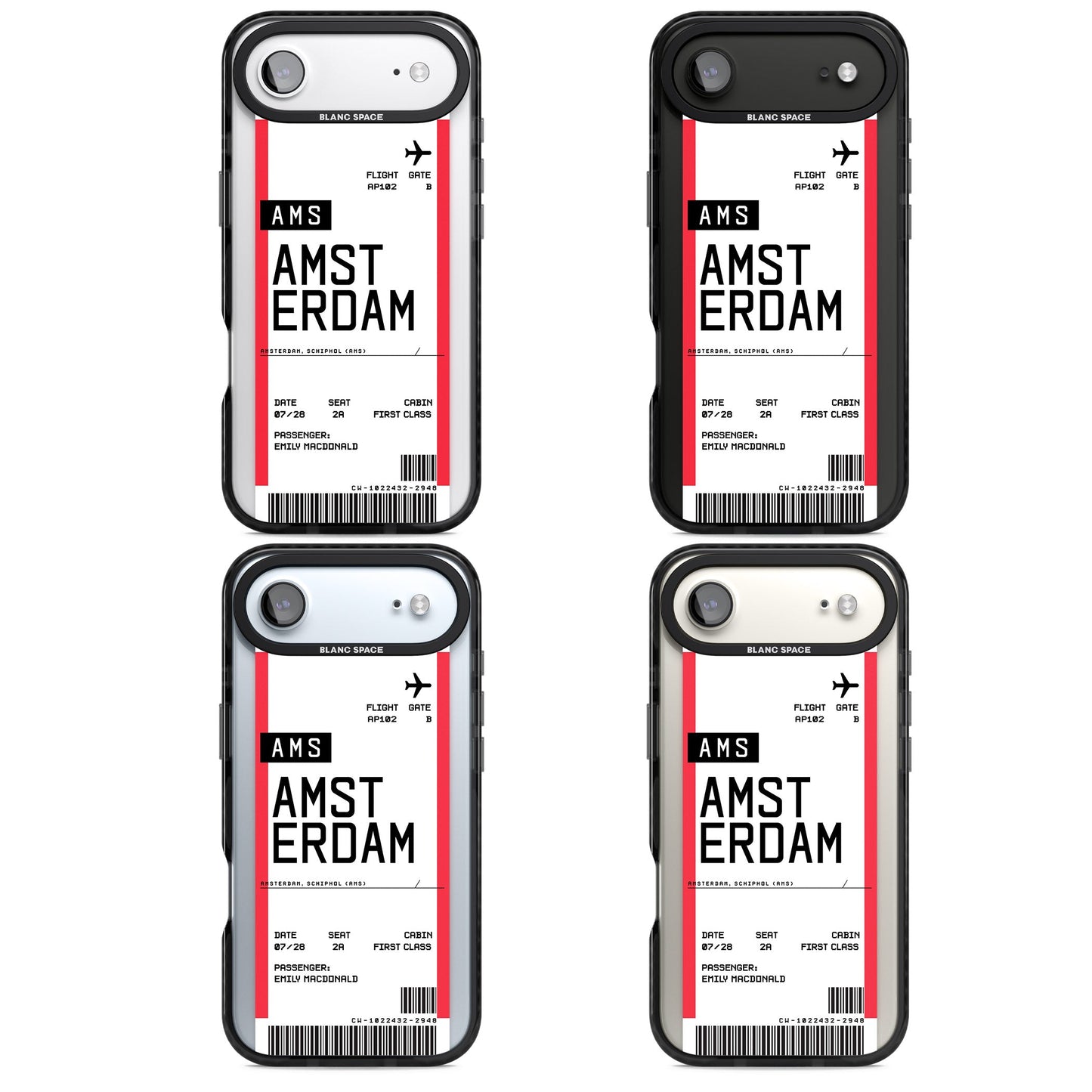 Personalised Amsterdam Boarding Pass