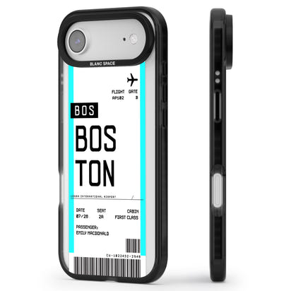 Personalised Boston Boarding Pass