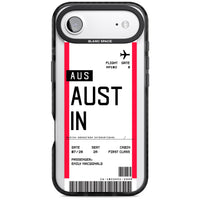 Personalised Austin Boarding Pass