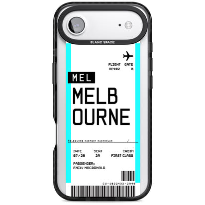 Personalised Melbourne Boarding Pass