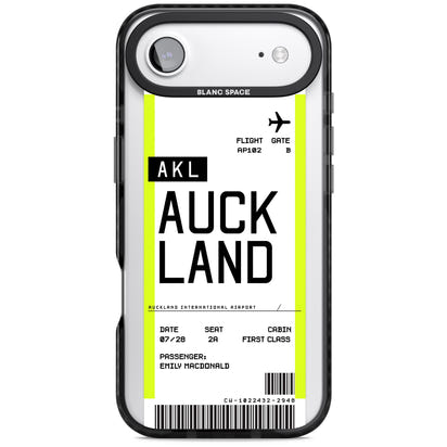 Personalised Auckland Boarding Pass