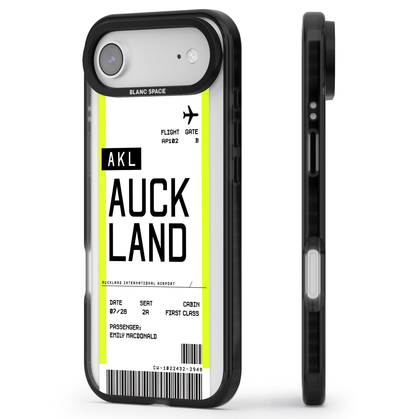 Personalised Auckland Boarding Pass