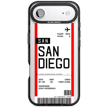 Personalised San Diego Boarding Pass
