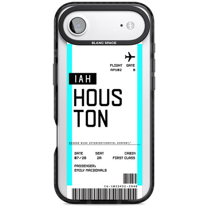 Personalised Houston Boarding Pass