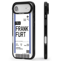 Personalised Frankfurt Boarding Pass