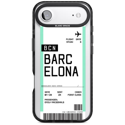 Personalised Barcelona Boarding Pass