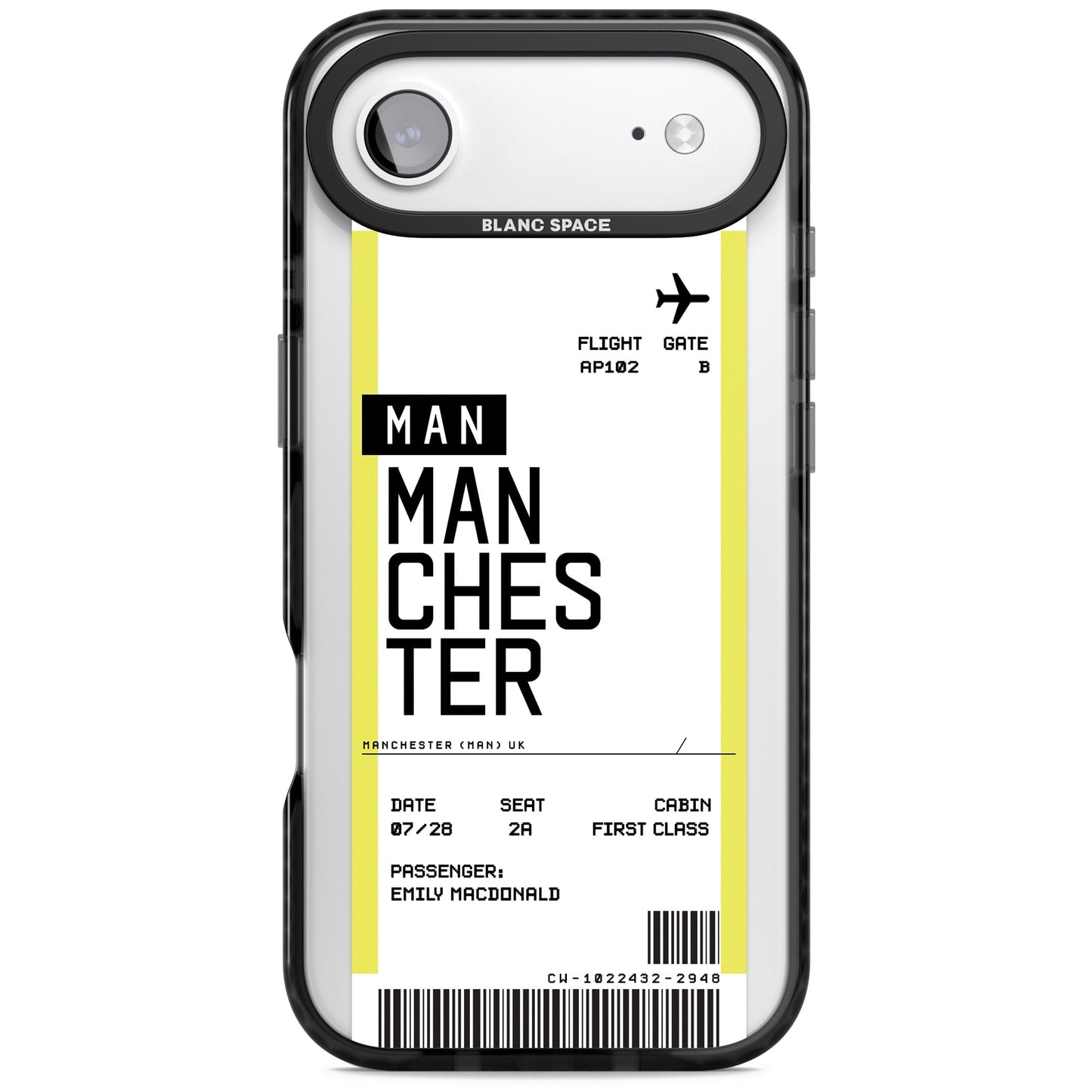 Personalised Manchester Boarding Pass