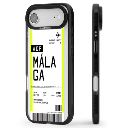 Personalised Málaga Boarding Pass