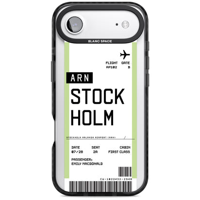 Personalised Stockholm Boarding Pass