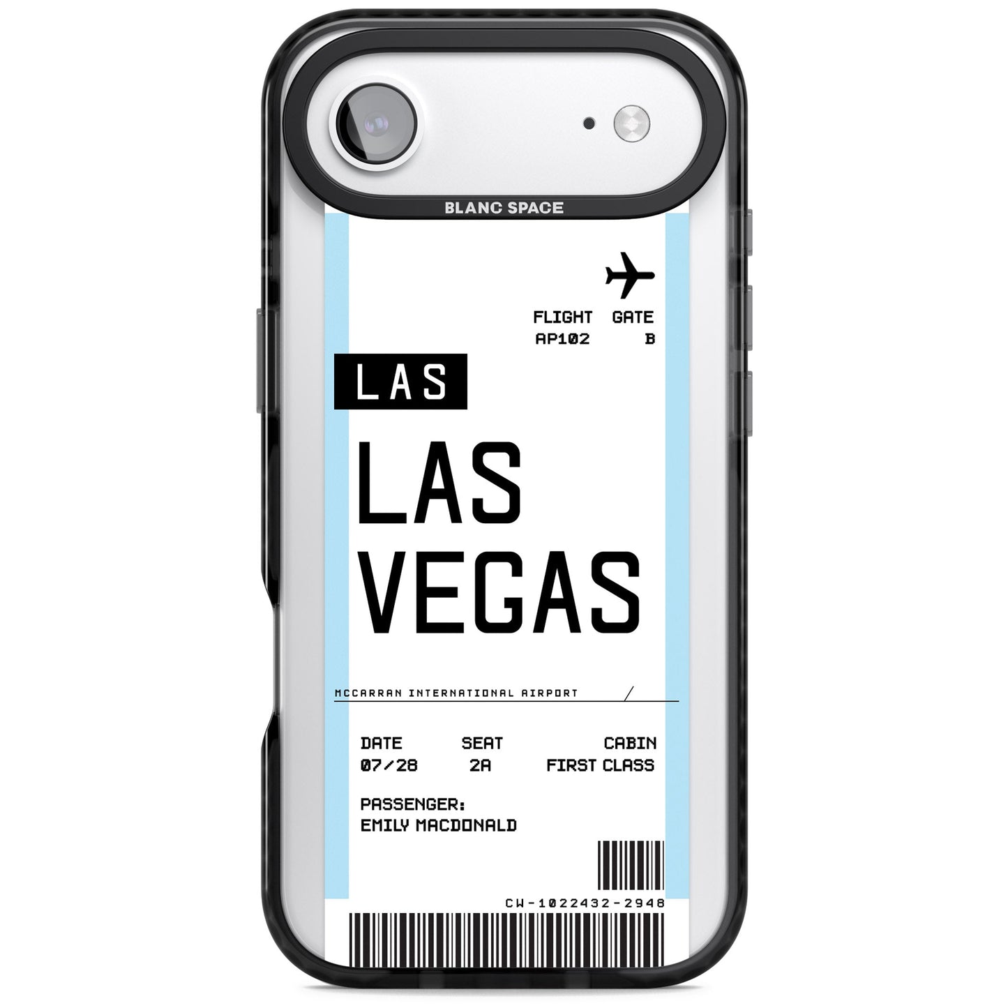 Personalised Las Vegas Boarding Pass