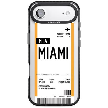 Personalised Miami Boarding Pass