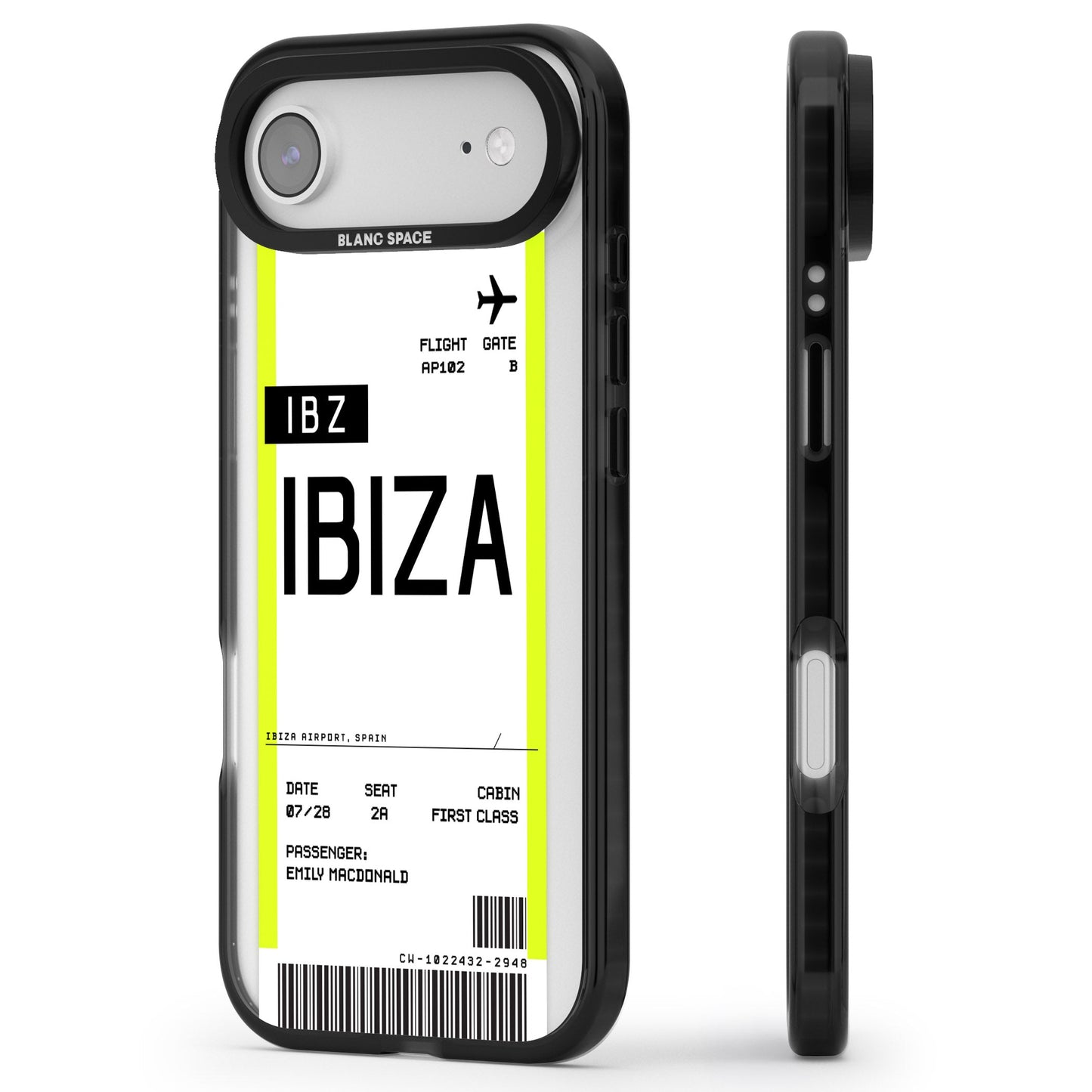 Personalised Ibiza Boarding Pass
