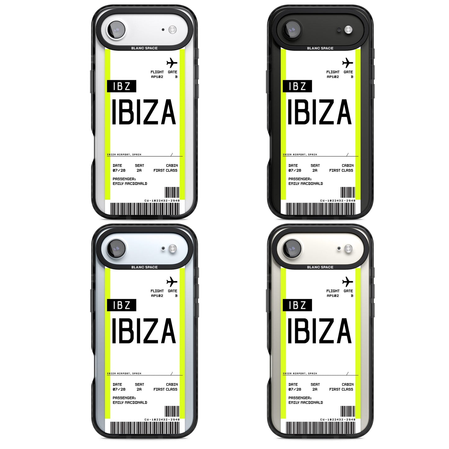 Personalised Ibiza Boarding Pass