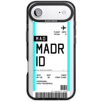 Personalised Madrid Boarding Pass
