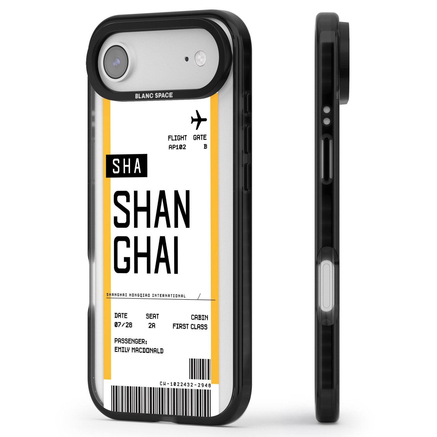 Personalised Shanghai Boarding Pass
