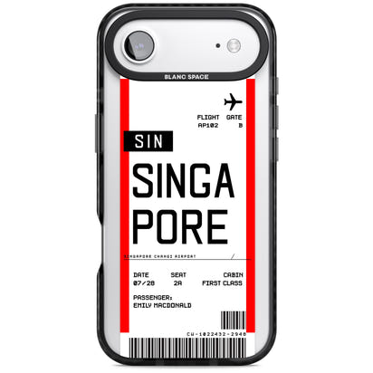 Personalised Singapore Boarding Pass