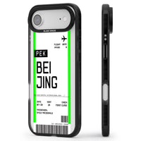 Carte d'embarquement personnalisée pour Pékin