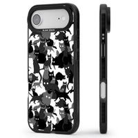 Black & White Cat Camouflage