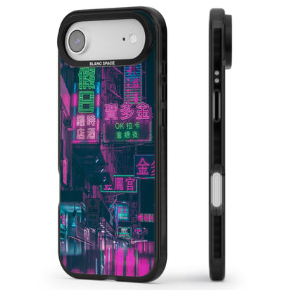 Bande nocturne au néon